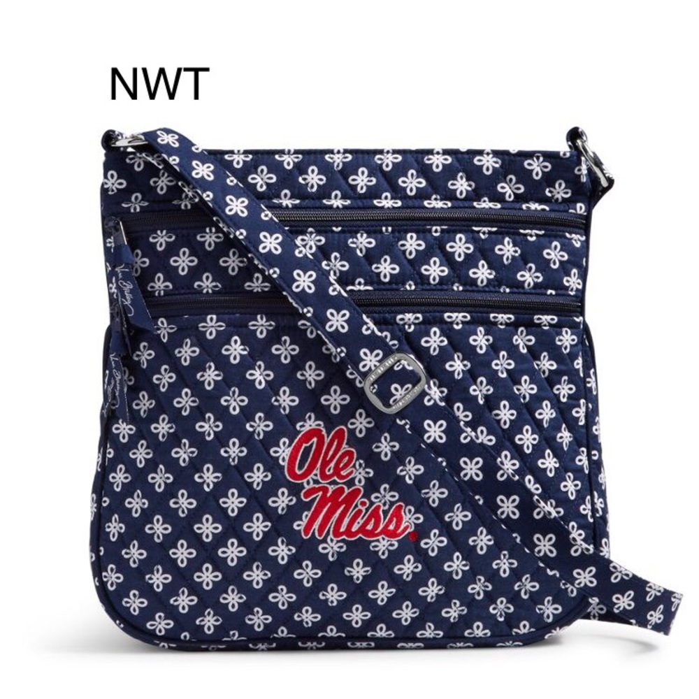 Triple Zip Hipster Crossbody, Ole Miss